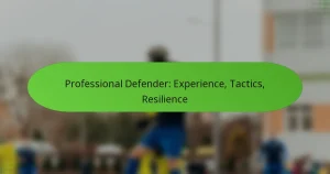 Professional Defender: Experience, Tactics, Resilience